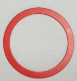 4PCS for Magsafe Wireless Charger Sticker for IPhone 13 12 Pro Max Mini Phone Metal Magnetic Macsafe Fast Charging Ring Holder: Red