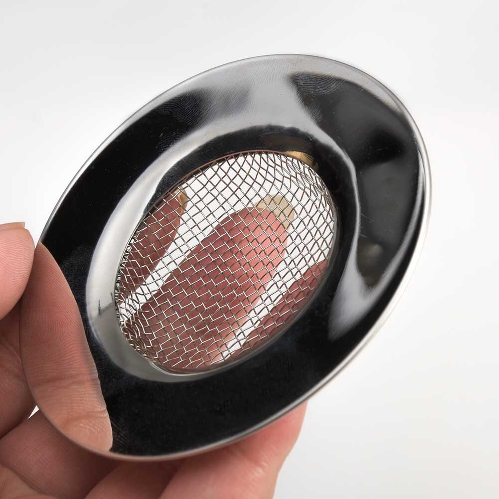 7.5cm Useful Kitchen Stainless Steel Sewer Sink Strainer Filter Drain Waste Clean sink strainer