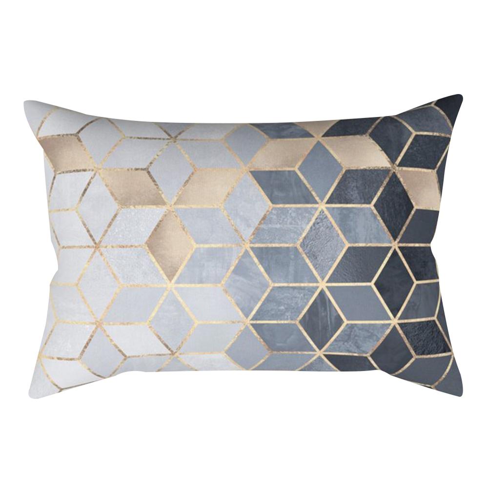 Geometrische streep rechthoekige kussensloop knuffel kussenhoes 30*50 cm woondecoratie slaapkamer woonkamer stijlvol: B