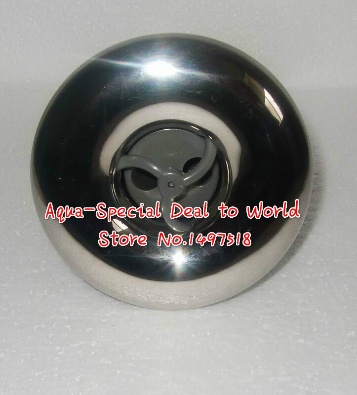 3" Inch with double hole tub spa jets stainless steel jet cover