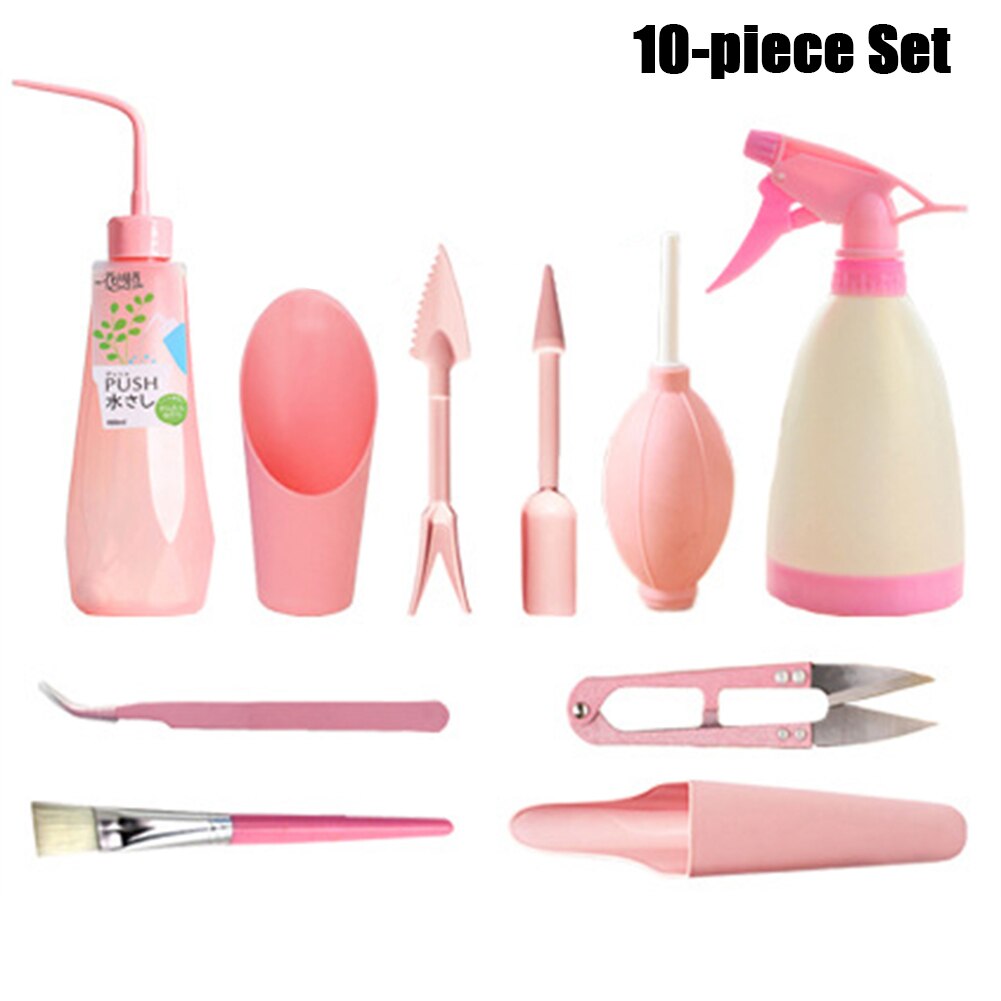 Good Healthy 5/7/10/14 Pcs Succulent Transplanting Garden Planting Hand Tools Set Garden Tools