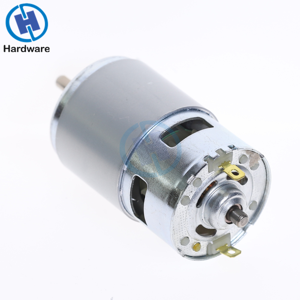 DC 12V-36V 3500--9000 RPM Large Torque Motor High-power Low Noise 775 Motor Ball Bearing Tools