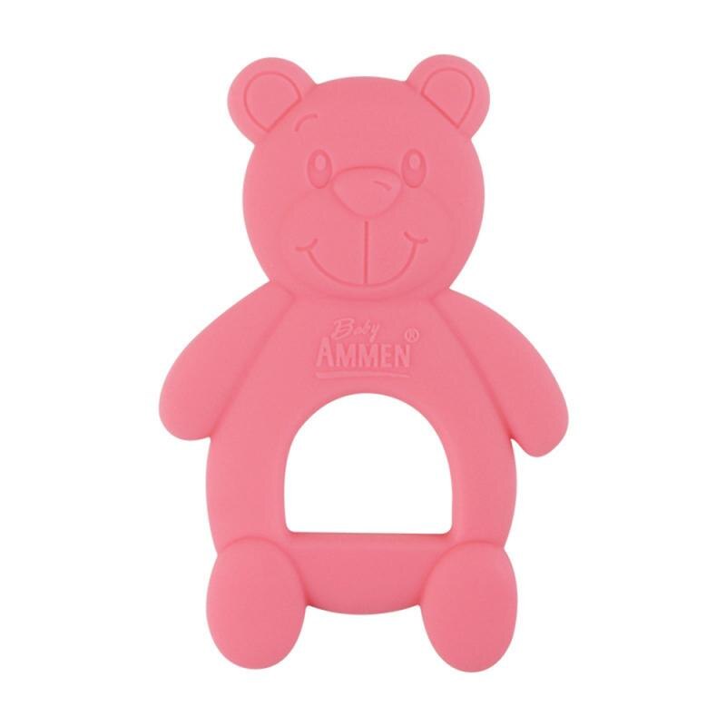 Baby BeißRing Silikon Nette Bär Molaren Stock Baby Jungen Mädchen Zähne Werkzeug Baby neutral Sicher ungiftig Baby Beißringe: 01