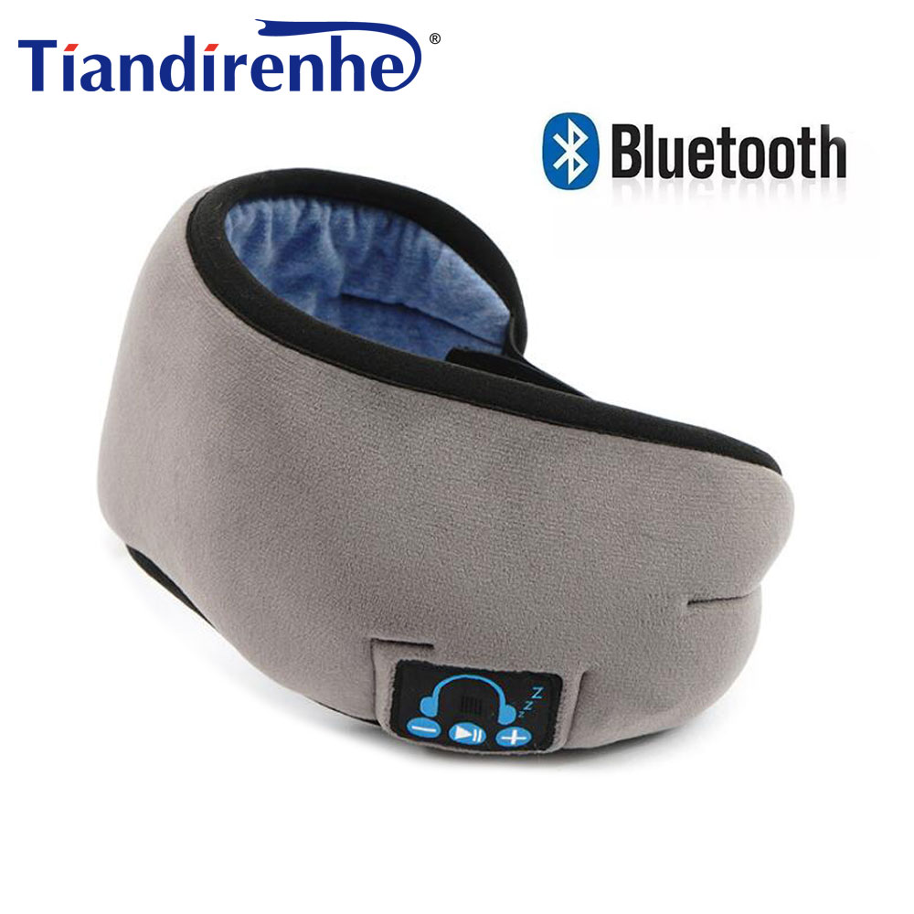 Bluetooth 5.0 Sleep Eye Mask Headphones - Active Noise Cancelling Stereo Headset