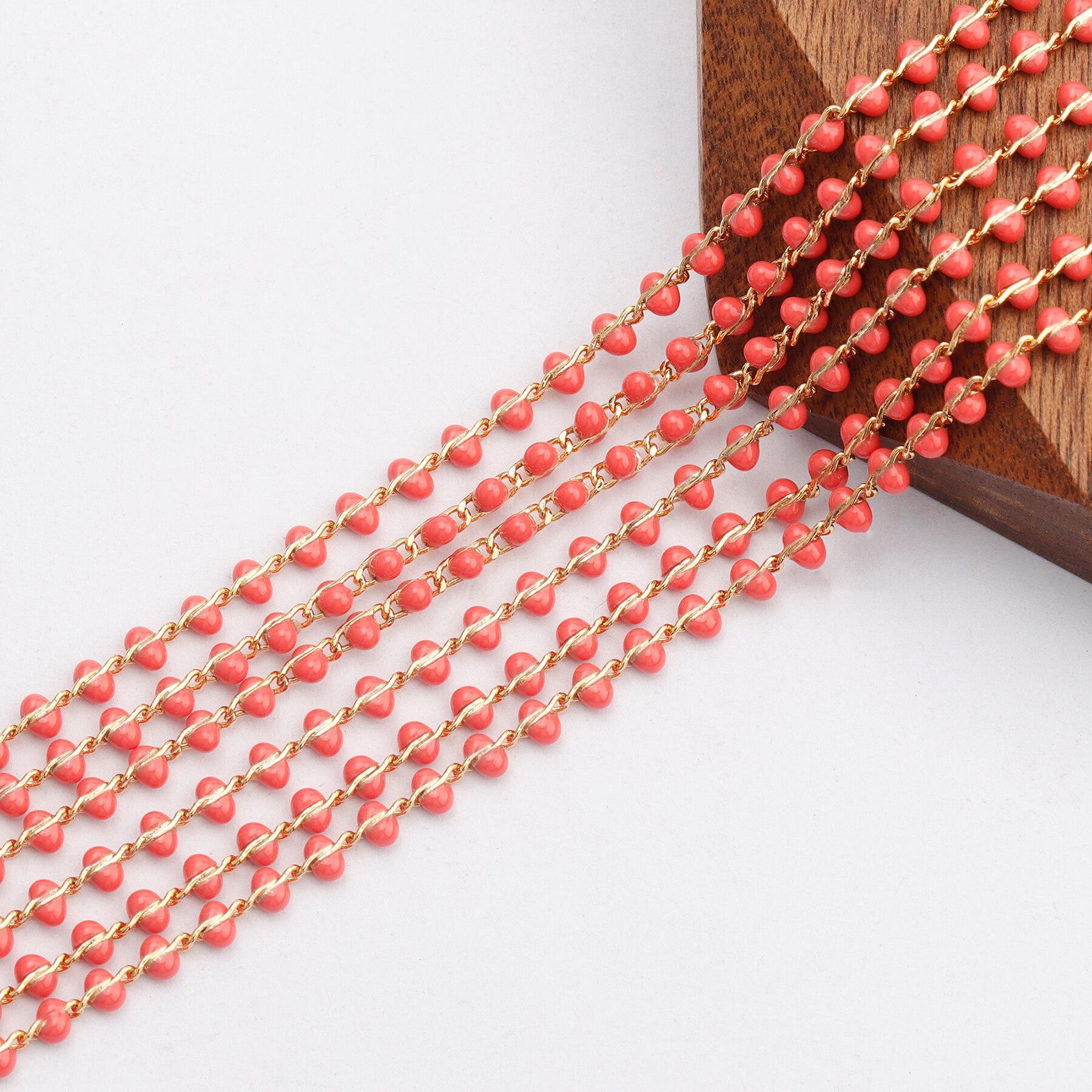 GUFEATHER C84,jewelry accessories,diy chain,18k gold plated,0.3 microns,hand made,jewelry making,diy bracelet necklace,2m/lot