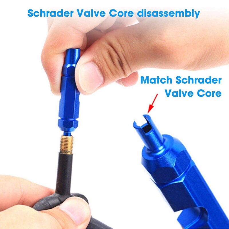 Reifen Reparatur Bausätze, Ventil Ader Werkzeug, Presta Ventil Ader,Schrader Ventil Ader, Fahrrad Ventil Adapter, fresta Ventil Kappe