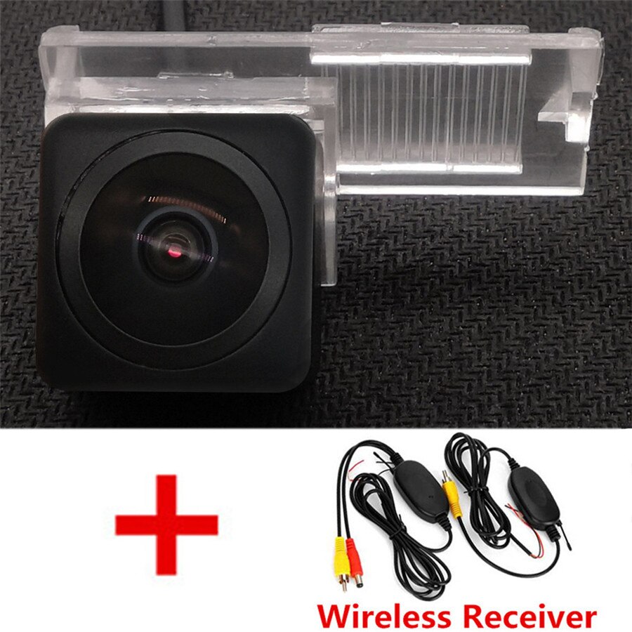 Fisheye Dynamic Trajectory Wireless Car Rear View Camera For Citroen C2 C3 C4 C5 DS3 DS5 DS6 C-Elysee/Peugeot 207 208 301 307 CC: Wireless Fisheye / Fixed Parking Line