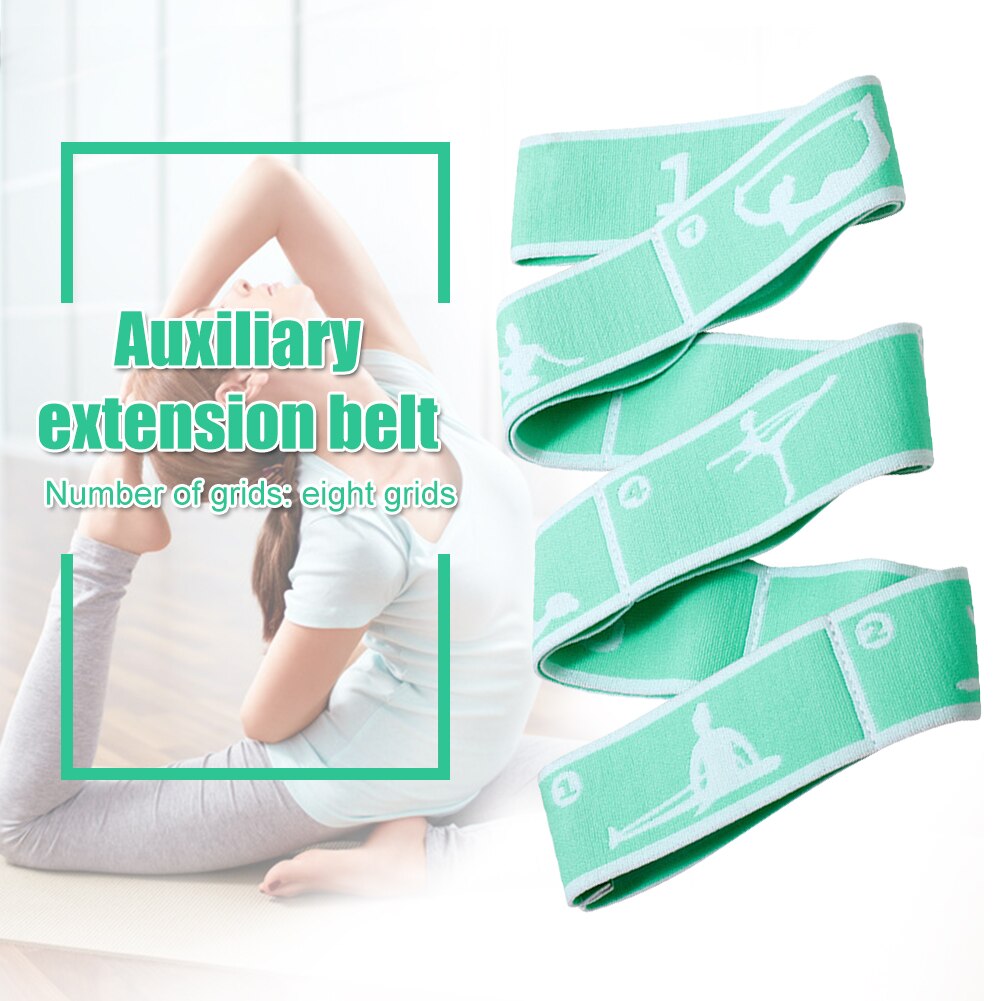 Yoga Extra Stretch Training Riem Beginner Volwassen Kid Latin Dance Elastische Band Oefening Band Stretching Pilates Accessoires