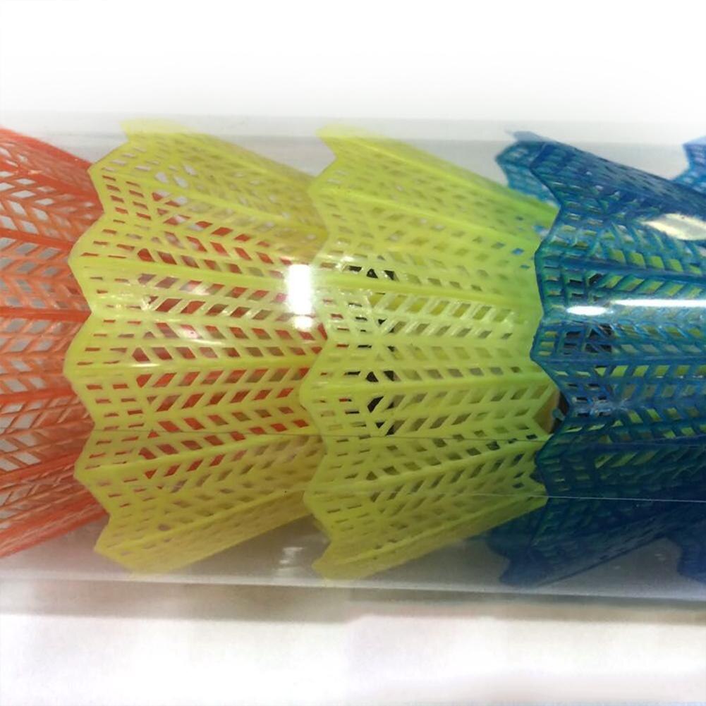 12 Stks/set Kleurrijke Schuim Plastic Badminton Bal