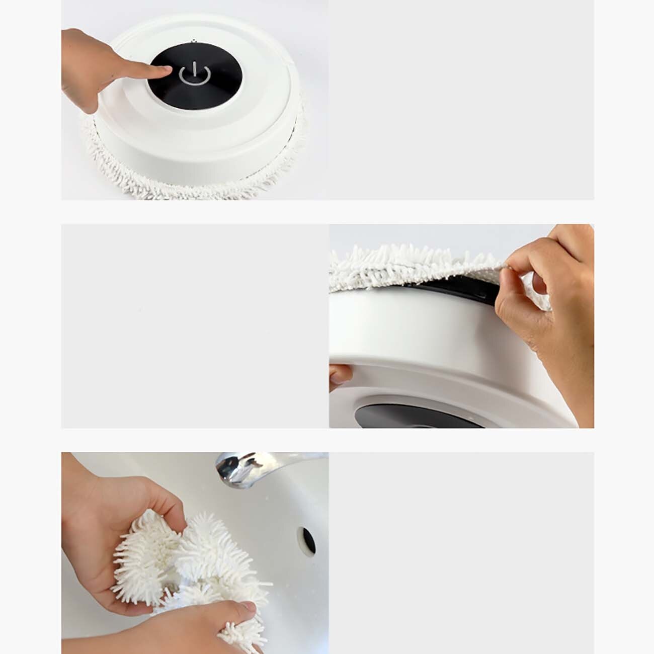 Electric Mop Wet And Dry For Home Vacuum Cleaner Washing Floor Cleaning Water Sweeper Sprayer Robot Intelligent Vacuum Robot