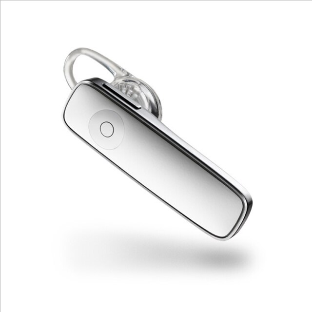 Car Wireless Bluetooth Headset Handfree Smart Noise Reduction Stereo Hands-Free Voice Control Mini Motion Lug Headset: white