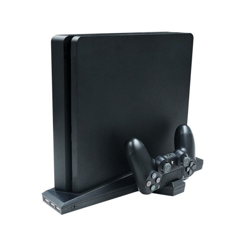 Opladen Dock Cooling Beugel Multifunctionele Verticale Console Gamepads Charger Station Stand Base Voor PS4 Controllers