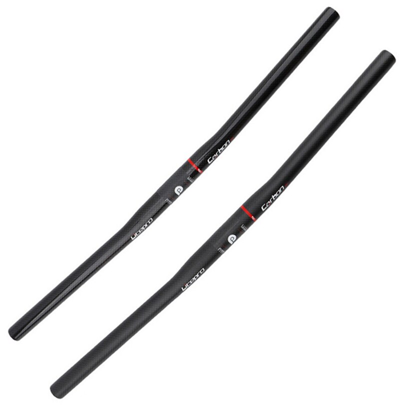 Litepro Faltrad Voller Kohlenstoff Faser Horizontale Griff Bar 25.4*540/580MM Fahrrad Ein-förmigen Ultraleicht fahrrad Gerade Handl