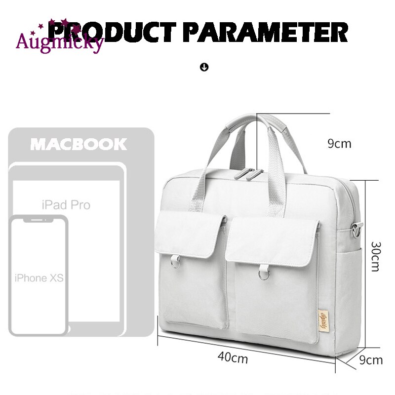 Novas mulheres bolsa de viagem do escritório ombro messenge portátil saco notebook caso maleta para macbook 13.3 14 15.6 Polegada