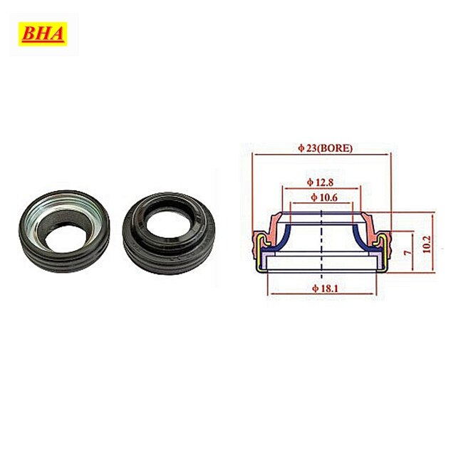 ,Automobile air conditioner compressor oil seal for HCC series,oil seal for FX10 FX15
