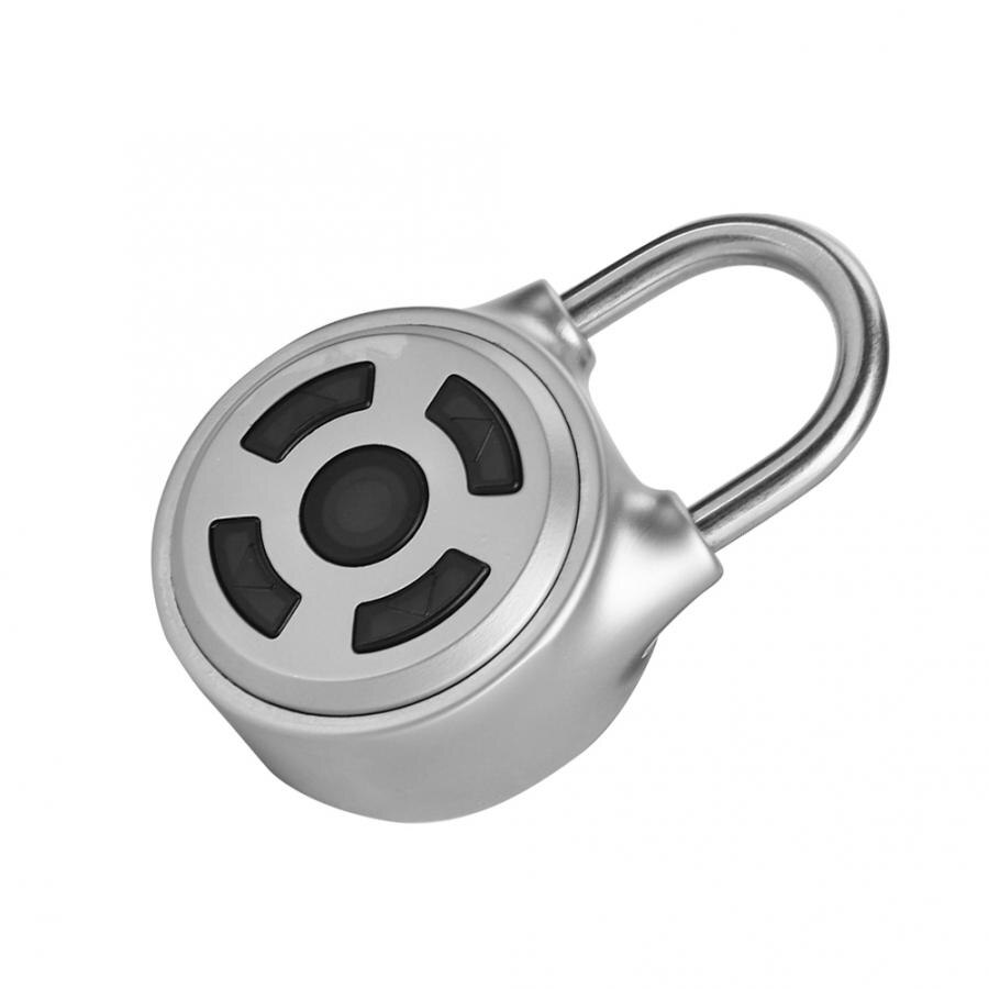Universal mini trådløs metal hængelås elektronisk nøglefri lås app kontrol adgangskode zink legering