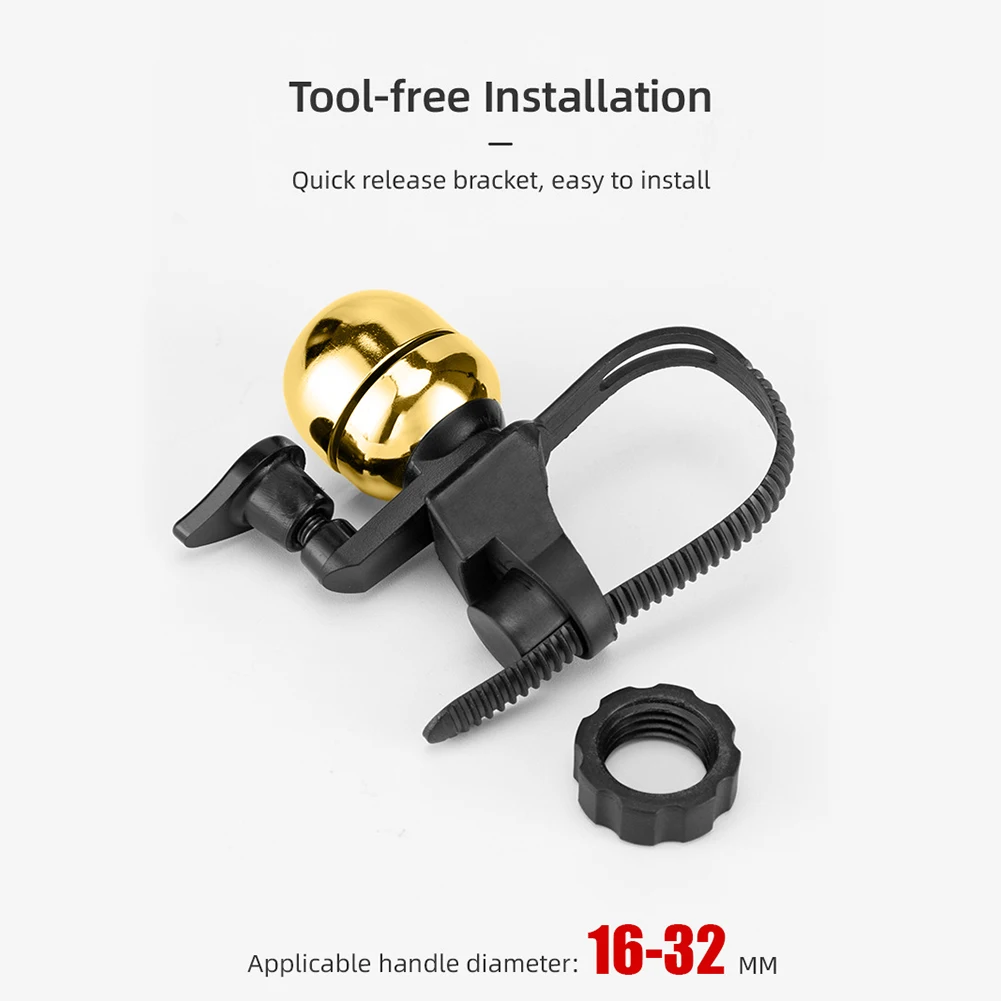 Anillo Vintage para bicicleta, sonido claro, campana Retro para bicicleta de montaña y carretera, bocina de advertencia de seguridad en ciclismo, accesorios para bicicleta, campana clásica