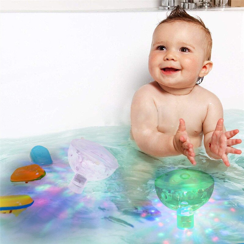 Batterie angetrieben Unterwasser Brunnen Licht Disko Spa Badewanne Licht Schwimmen Schwimmbad schweben Lampe LED Licht freundlicher Schwimmbad Licht