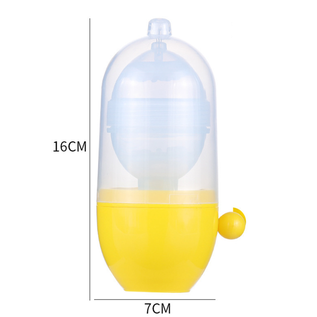 Hand Powered Golden Egg Maker Inside Mixer Kitchen Cooking Gadget Portable Egg Cooker Tool Egg Scrambler Shaker: 02