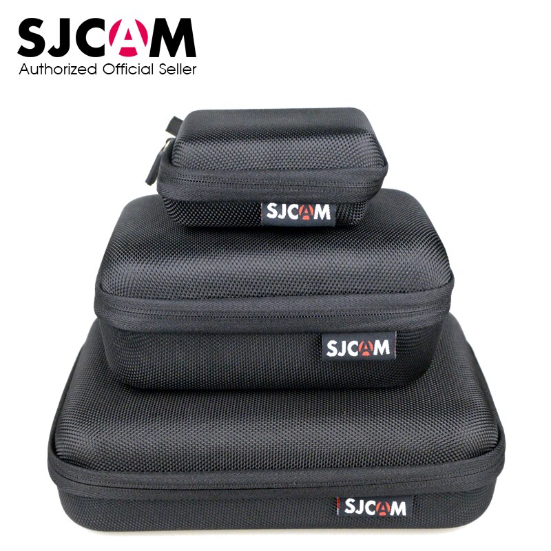 SJCAM Zwarte Kleine/Medium/Grootste Maat Storage Collection Bag Carry Doos Voor SJCAM SJ4000 SJ5000 WIFI Camera Accessoires