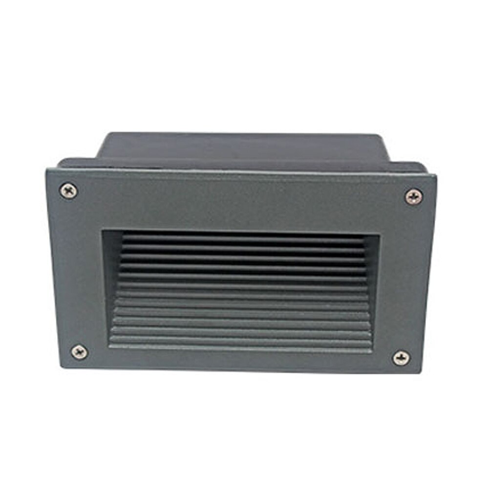 Luminous LED Einbau Garten Wand Footlight Boden Deck Schritt Licht Im Freien Wasserdichte Aluminium Treppe Ecke Pathway Lampe