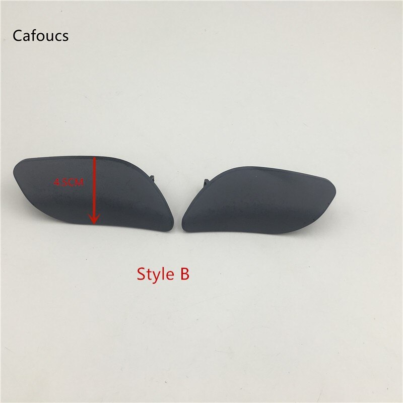 Cafoucs – couvercle de buse de lavage de phare avant, pour Porsche Cayenne: Style B 1 Pair 4.5cm