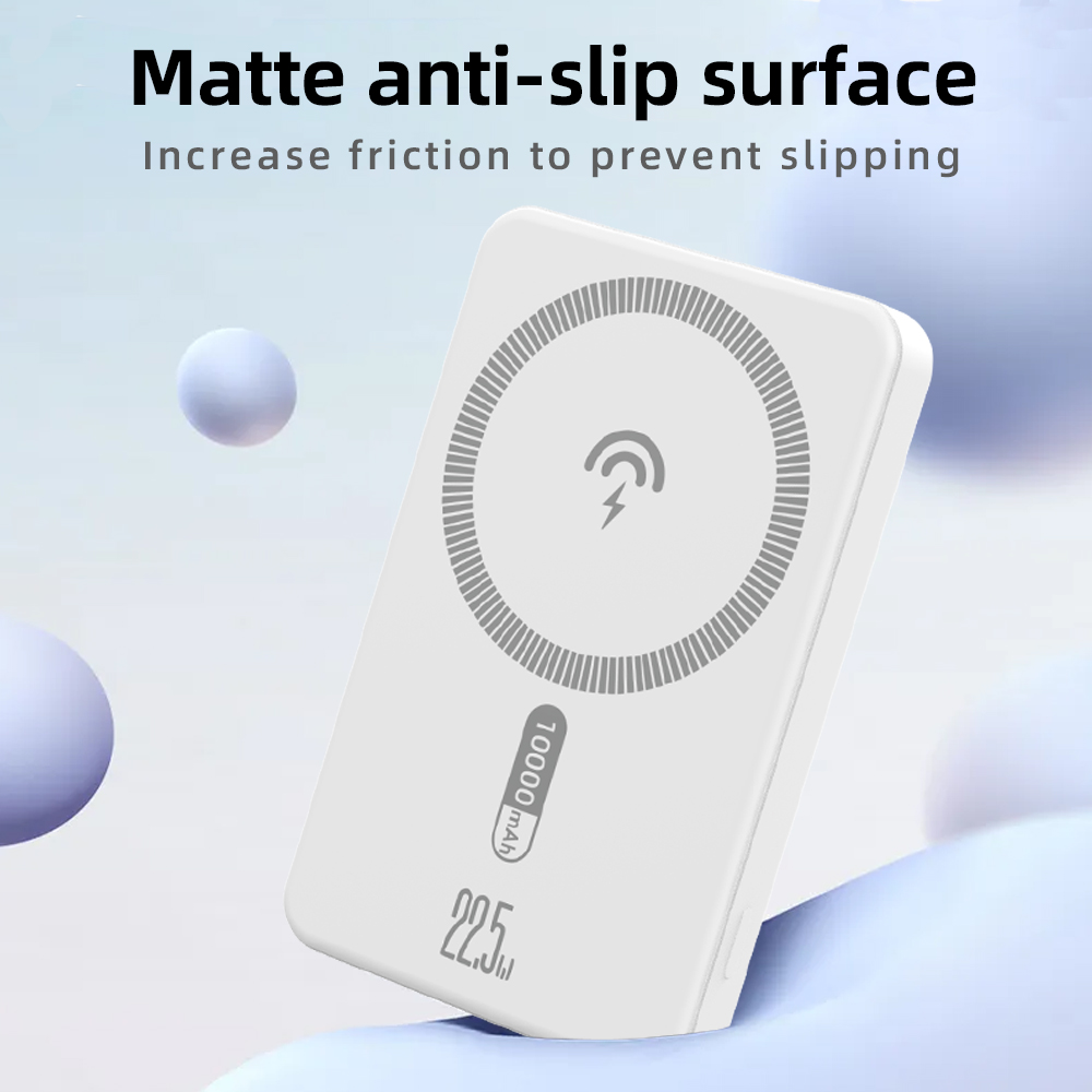 MQIQI PD22.5W Banco de energía magnético 10000mAh carga rápida inalámbrica PowerBank baterías recargables portátiles para iPhone 17 16 15