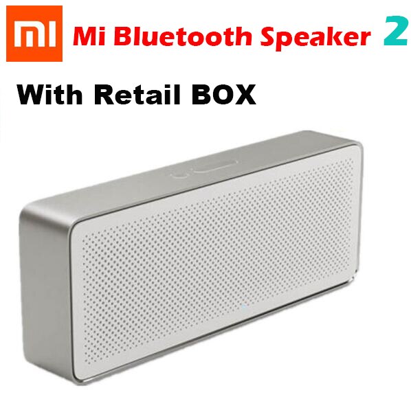 Original Xiaomi Speaker Square Box 2 Newest Xiaomi Bluetooth 4.2 Speaker 2 Music Stereo Portable High Definition Sound: With Box