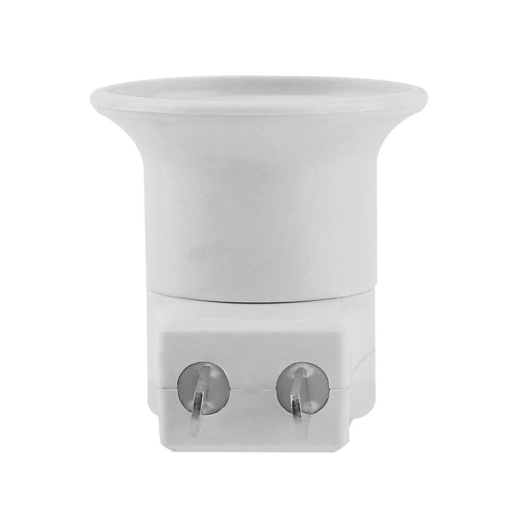 E27 super lampe lys stikkontakt  e27 stikkontakt lampe base us / eu stik lampestik med tænd / sluk-kontakt
