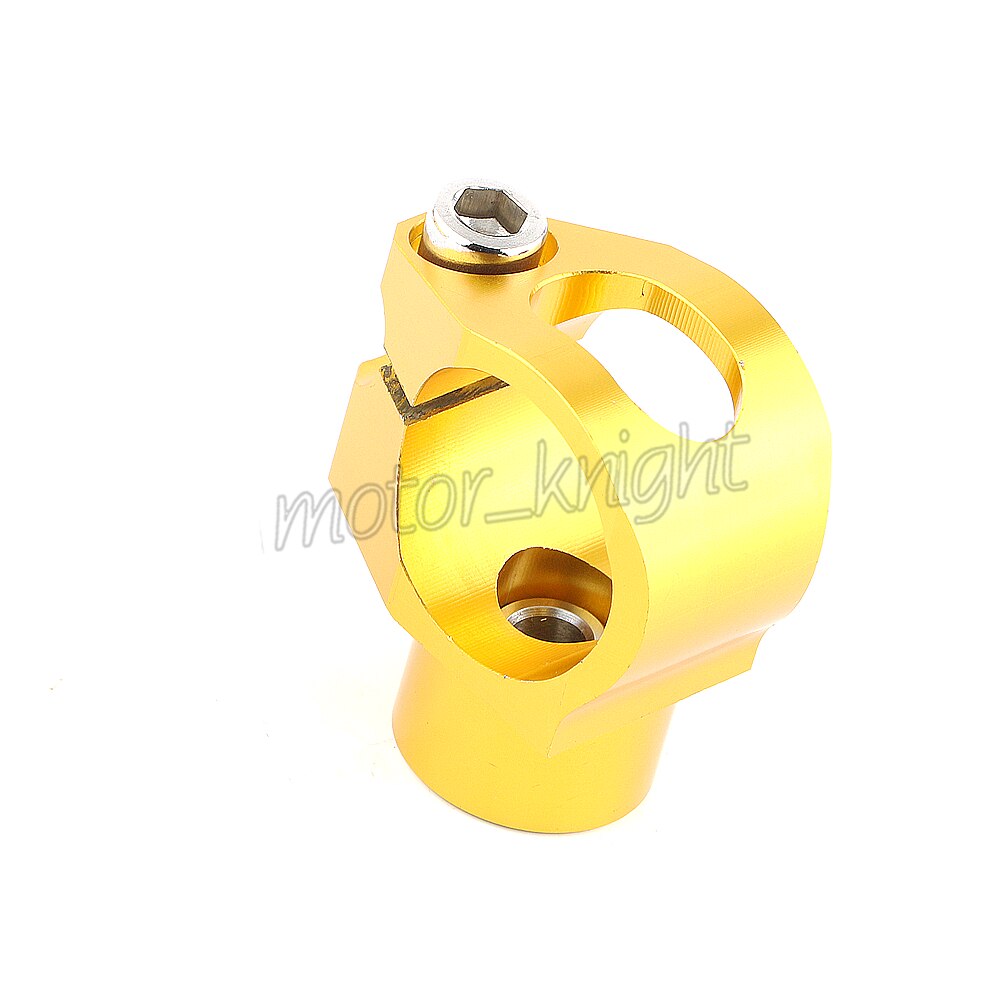 Kit de montaje de soporte de amortiguador de dirección ajustable de motocicleta CNC para Kawasaki Z800 soporte de Moto ZR800 13-15