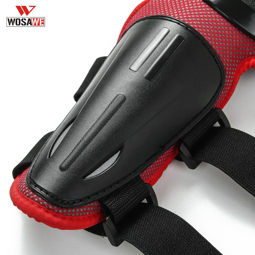WOSAWE Kids Chest Spine Protector Protective Guard Vest Motorcycle Jacket Child Armor Gear Motocross Skating Knee Protector