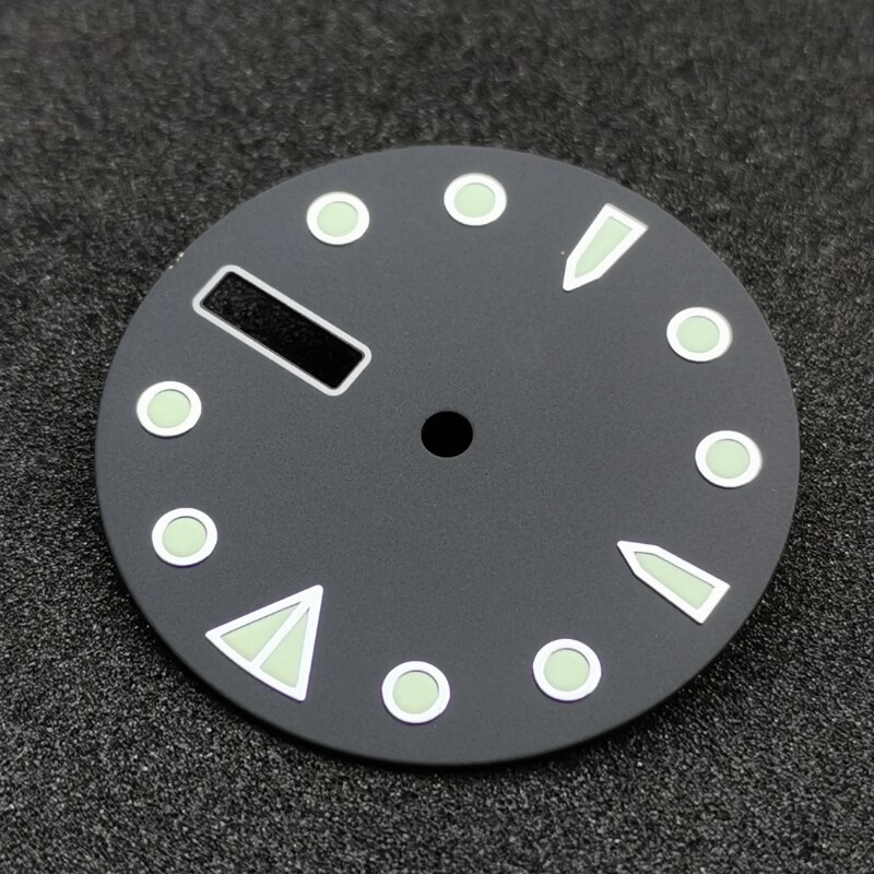 Quadrante Orologio Sterile 38,9 Mm Per Movimento ETA 6498 – Parnis, Nero, Cifre Arabe - Foto 4