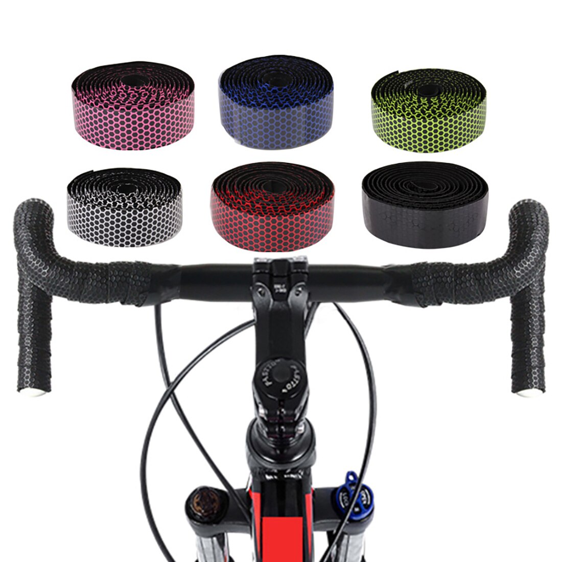 Fiets Stuurlint Racefiets Tape Zachte Ademhaling Fietsstuur Tape Fixed Gear Riem Outdoor Fietsen Fietsstuur Tape