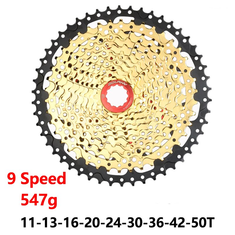 Bolany 9 10 11 Speed Mtb Fiets Cassette Cogs 11-46T 50T Fiets Tandwiel Fiets Deel Voor shimano Sram Berg Fietsen Onderdelen: 9-speed 11-50T