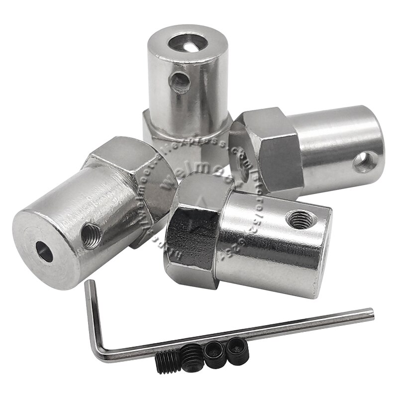 Starre Wellenkupplung 6-6mm Für 3D-Drucker & Motoren – Alu-Legierung
