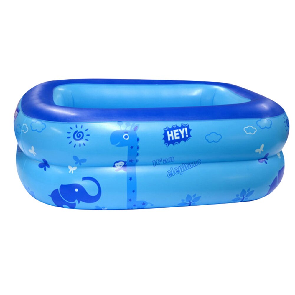 120cm 2 couches dessin animé gonflable enfants nager baignoire eau jouer piscine: Default Title