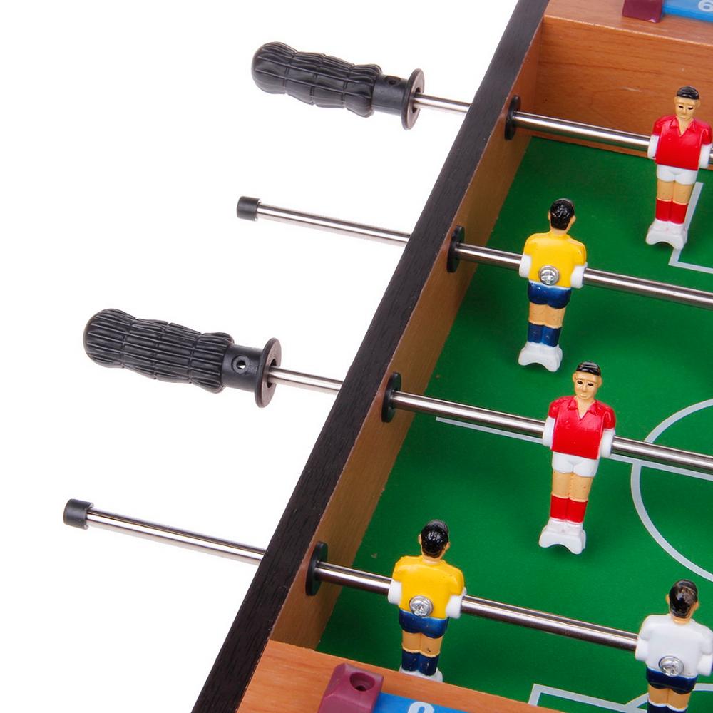 Mini mdf fodbold bord, udendørs bordfodbold fodbold bord