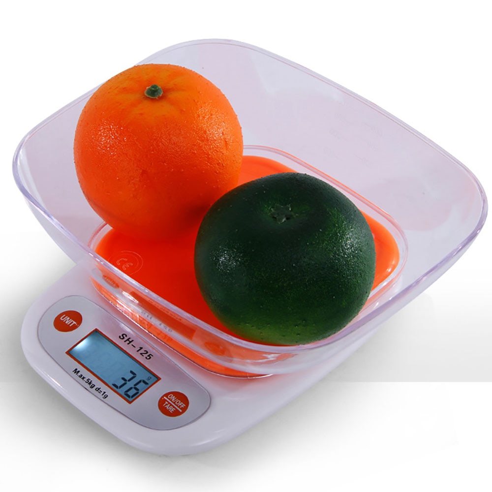 Keittiön elektroninen vaaka mini elintarvikeleivonta vaa'at 5kg/1g erittäin tarkkaa keittiövaakaa taloustavarat kiitchen tarvikkeet työkalut
