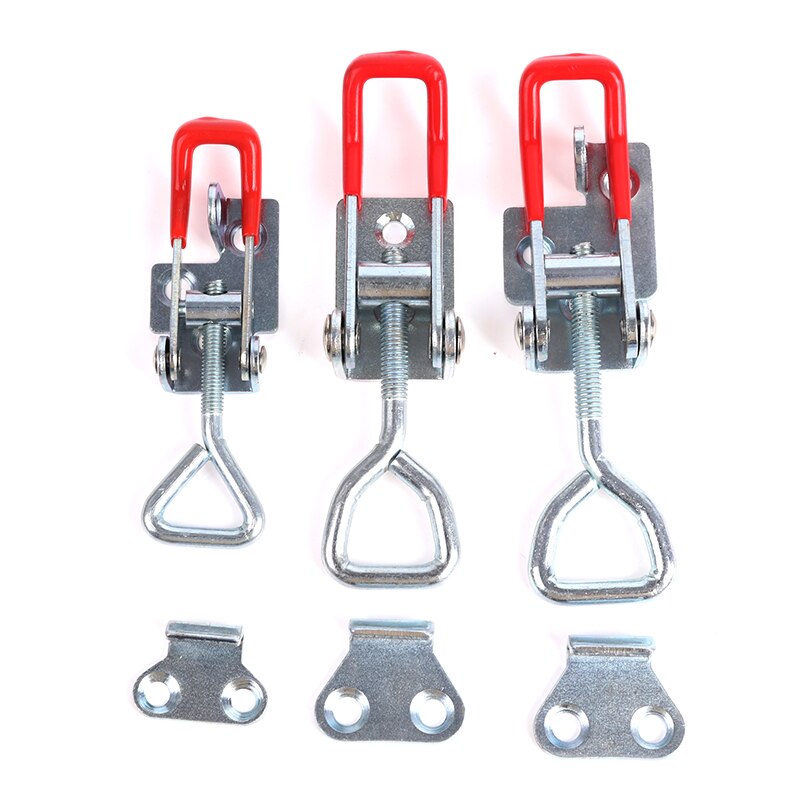 Adjustable Toolbox Case Metal Push Toggle Latch Catch Clasp Quick Release Clamp
