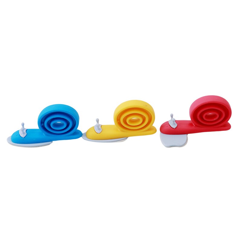 3 Pcs/lot en plastique souple bébé maison sécurité porte bouchon protecteur enfants sûr escargot forme porte arrête bébé porte coin protecteur