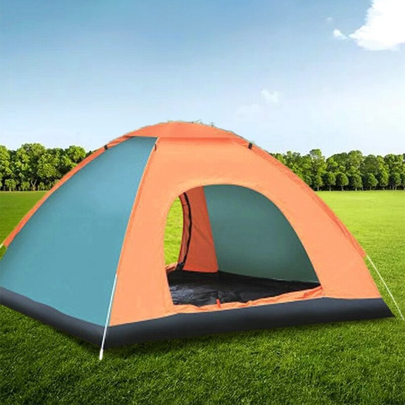 Folding Automatic Tent For Outdoor Camping 3-4 People On The Beach Easy And Quick Opening Double Automatic Tent