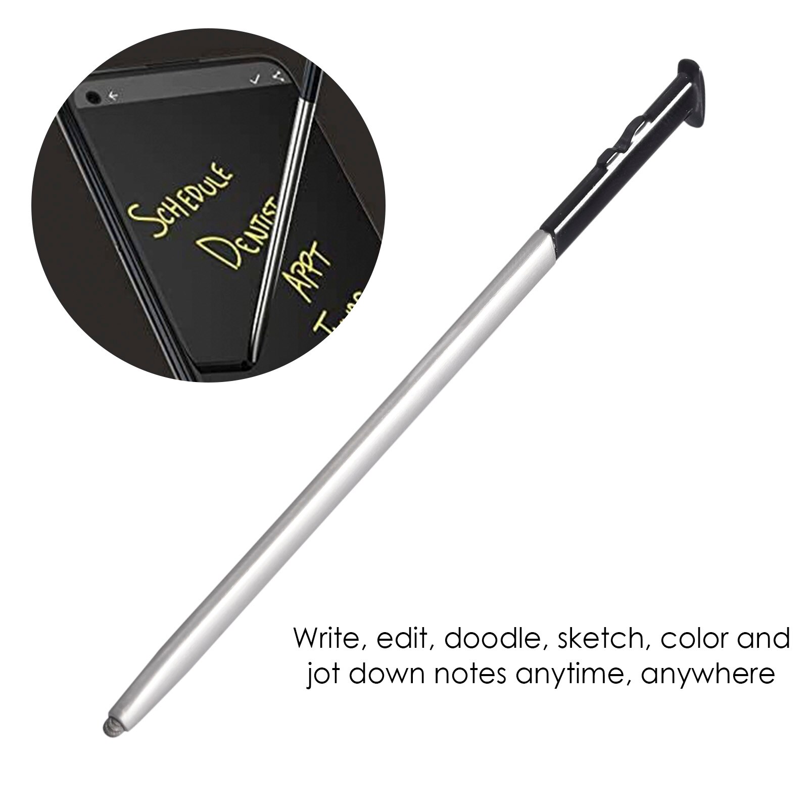 Touch Screen Pen Voor Telefoon Stylus Pennen Capacitieve Pen Aluminium Hoge Precisie Stylus Pen Voor Moto G