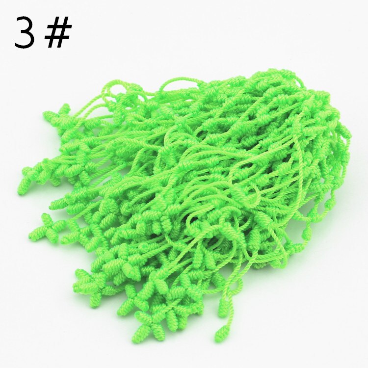 De uno hecho a mano de la suerte de trenza cuerda Rosario atado pulseras de cuerda de Nylon Cruz pulseras de la Amistad pulsera MB04: color 3