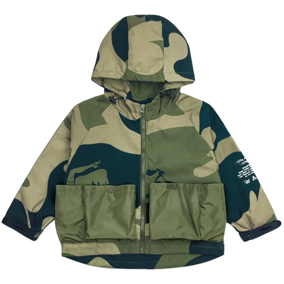 Raincoats Spring Fors 2 3 4 5 6 7 8Years Boys Stylish Cool Hooded Jackets Coats