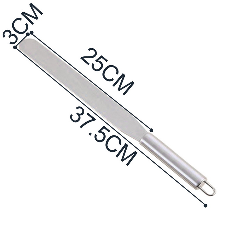 Hoomall 73pcs/set Cake Decorating Kit Cake Turntable Set Pastry Tube Fondant Tool Kitchen Dessert Baking Pastry Supplies: 1pc Straight handle