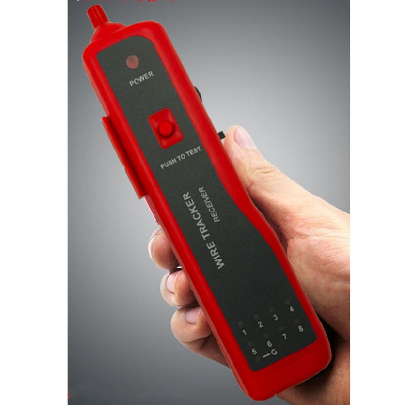 Wire Tracker Ethernet LAN RJ45 Cat5 Cat6 RJ11 Telephone Cable Tester