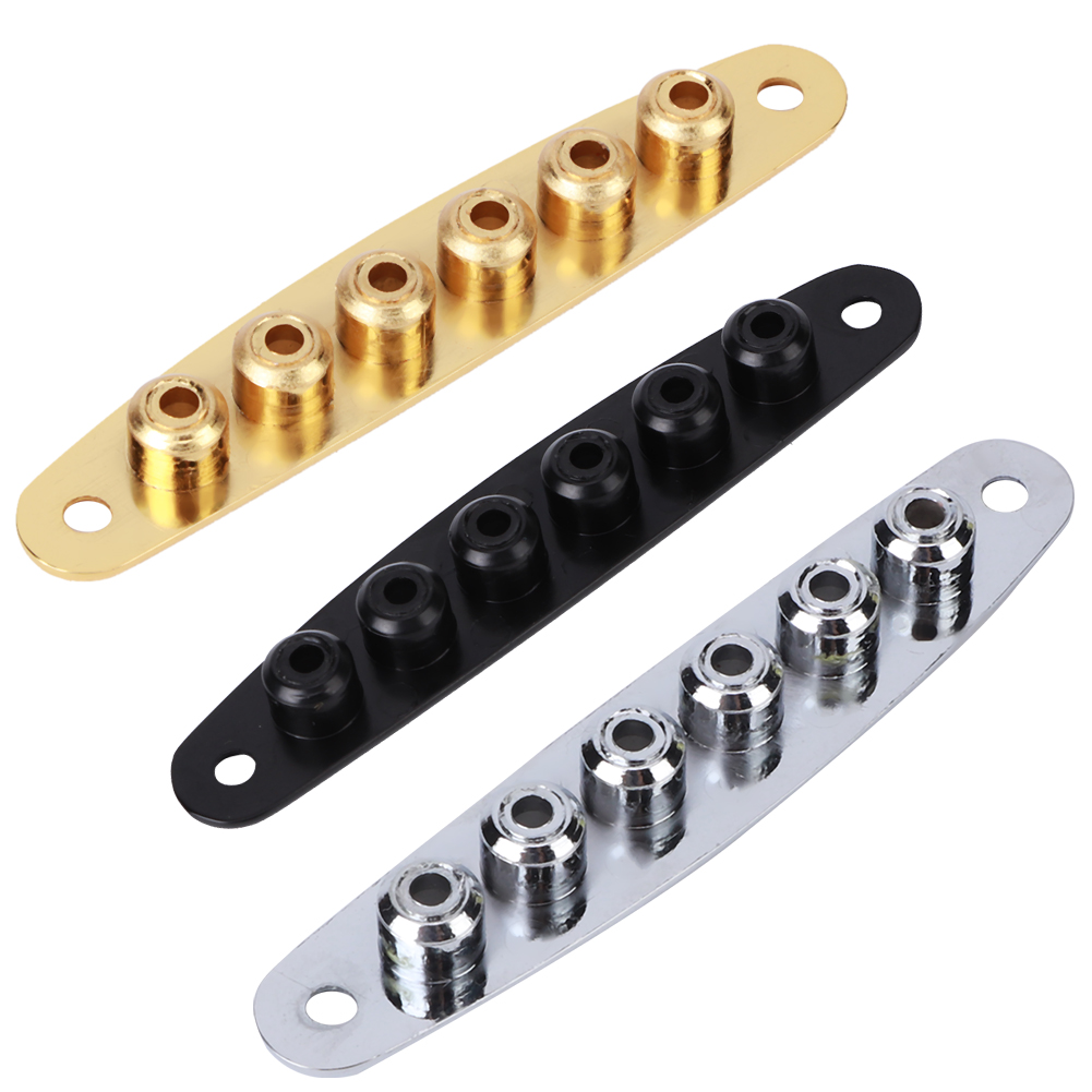 JEString-Viroles de montage sur plaque à cordes, en alliage de zinc, pour basse électrique