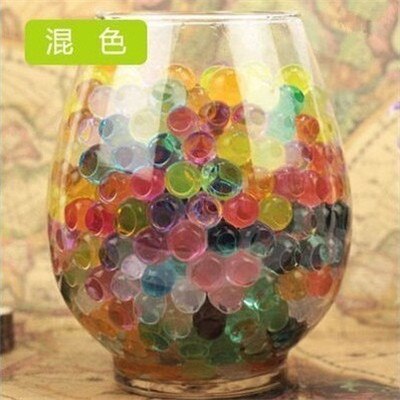 500PCS/ 5 tasche polychromen kristall schlamm kristall erde schwamm kristall perlen farbige keramik blase perlen soilless kultur: Mixed color-5 -1