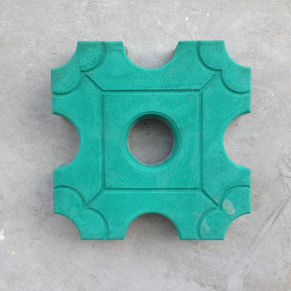 Bestrating Mallen Delicate Textuur Diy Path Gazon Bestrating Cement Brick Mold Tuin Steen Road Beton Bestrating Tool