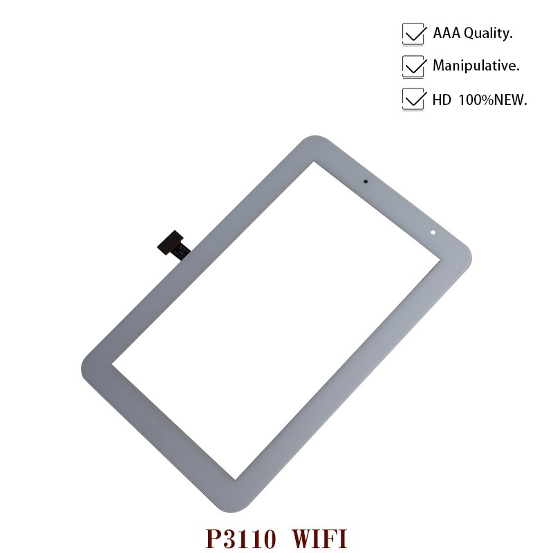 100% Originele 7.0 "Voor Samsung Galaxy Tab 2 7.0 P3100 P3110 GT-P3100 GT-P3110 Touch Screen Digitizer Panel Sensor Vervanging